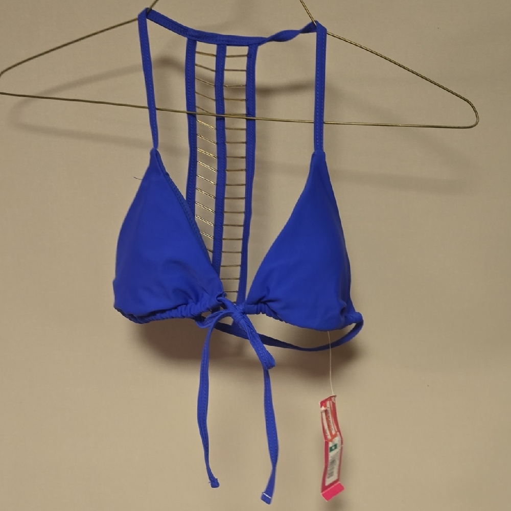 Xhilaration Blue Bikini Top